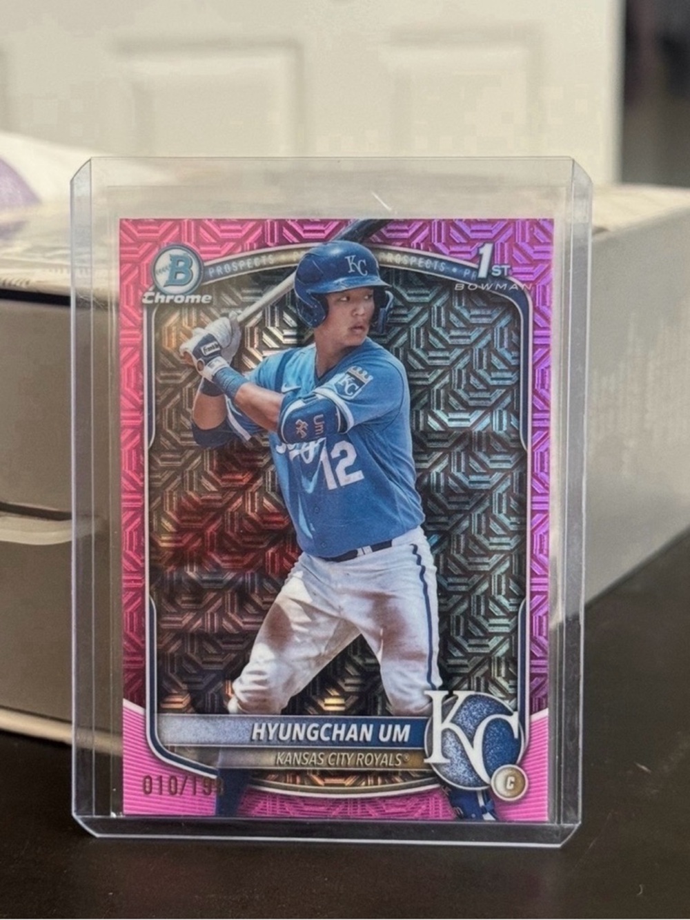 Hyungchan Um Kansas City Royals 1st Bowman /199 Pink